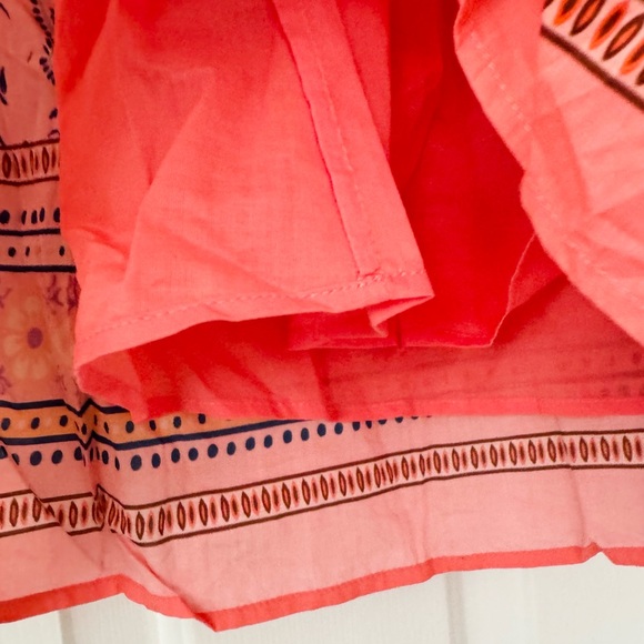 Farm Rio Long Sleeve Bohemian Kaftan Maxi Dress - Picture 12 of 15